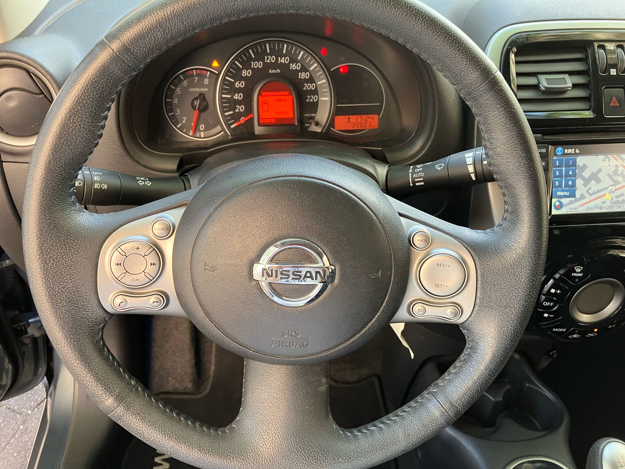 NISSAN MICRA 1.2 80 CHEVAUX N-Tec 5 portes PREMIERE MAIN GPS